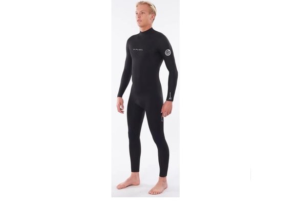 RIPCURL / DAWN PATROL 4/3MM BACK-ZIP / PLUS / BLK