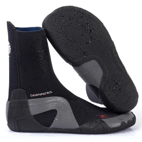 RIPCURL / DAWN PATROL 3MM ROUND TOE  / BLACK