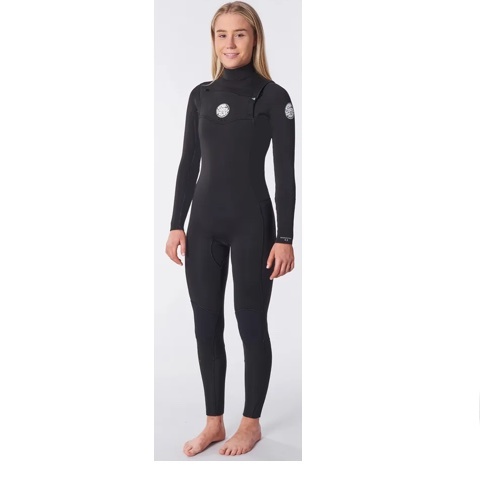 RIPCURL / DAWN PATROL CHEST-ZIP 4/3MM / BLACK