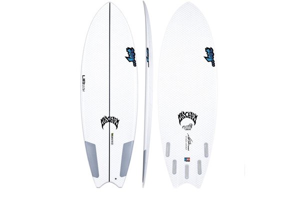 LIBTECH / LOST PUDDLE FISH / WHITE / 6'