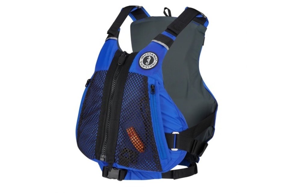 MUSTANG SURVIVAL LLC / MV7160/ S/M TRIDENT HARMONIZED FOAM FRONT ZIP BLUE S/M