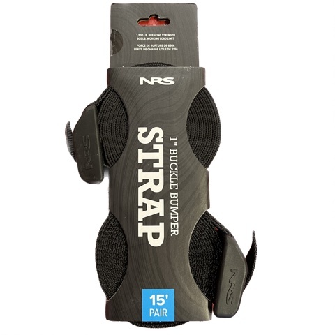 NRS / AEROSPORT HD BUCKLE BUMPER STRAPS 15'/ KIT 2