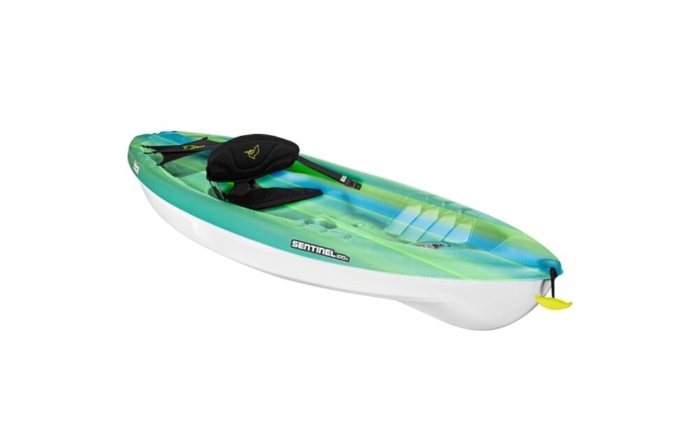 Kayak de pêche Pelican Sentinel 100XP Angler Night Grey -  -  Dingue d'eau, comme vous !