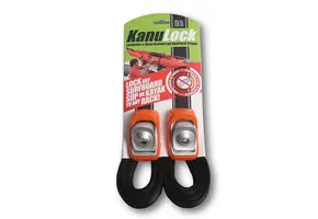FCS / 3.3M / 11 FT KANULOCK LOCKABLE TIEDOWN SET / ORANGE