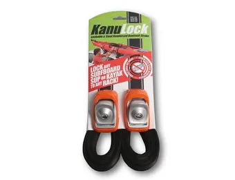 FCS / 3.3M / 11 FT KANULOCK LOCKABLE TIEDOWN SET / ORANGE