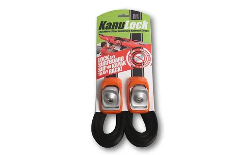 FCS / 3.3M / 11 FT KANULOCK LOCKABLE TIEDOWN SET / ORANGE