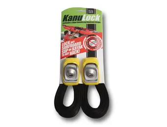 FCS / 4.0M / 13 FT KANULOCK LOCKABLE TIEDOWN SET / YELLOW