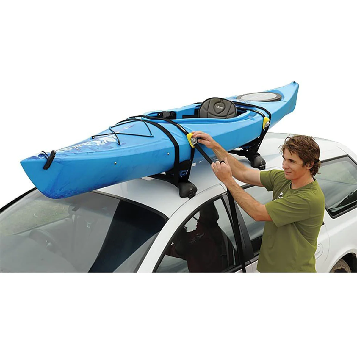 FCS / 4.0M / 13 FT KANULOCK LOCKABLE TIEDOWN SET / YELLOW