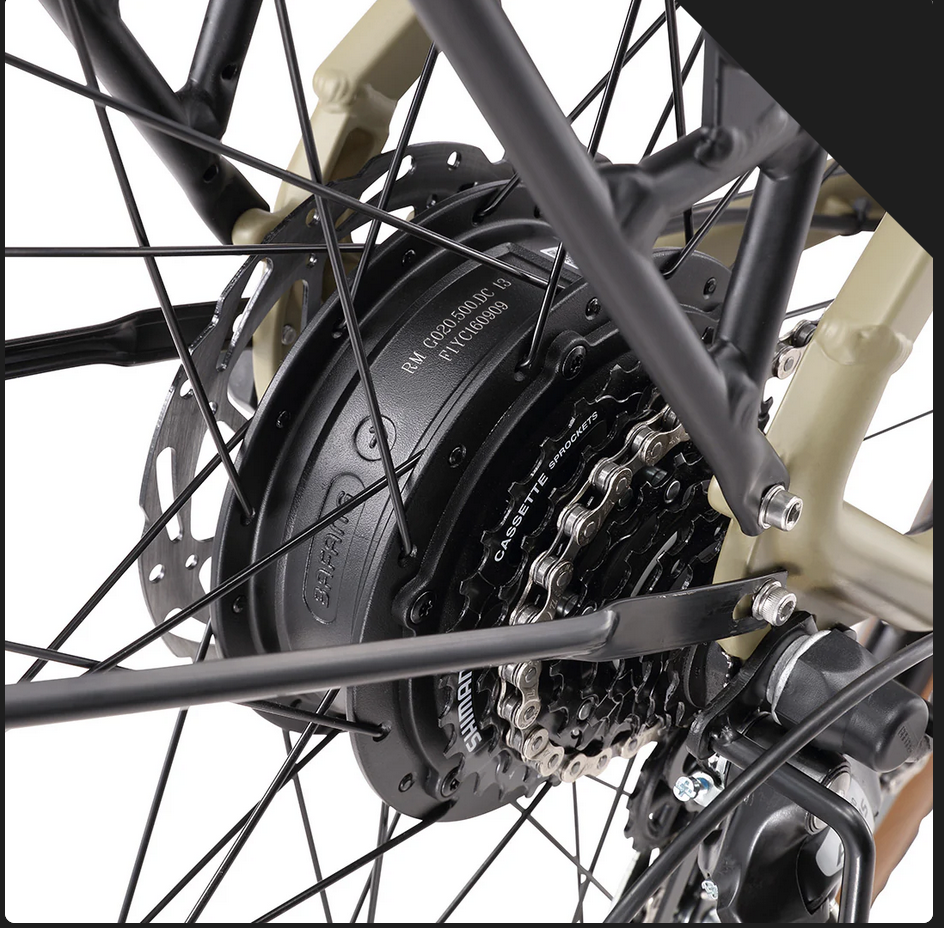 VELO FATBIKE ELECTRIQUE BRONTE 500W