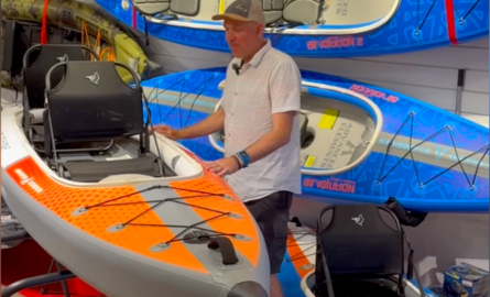 Le kayak gonflable Airvolution et Airvolution PRO