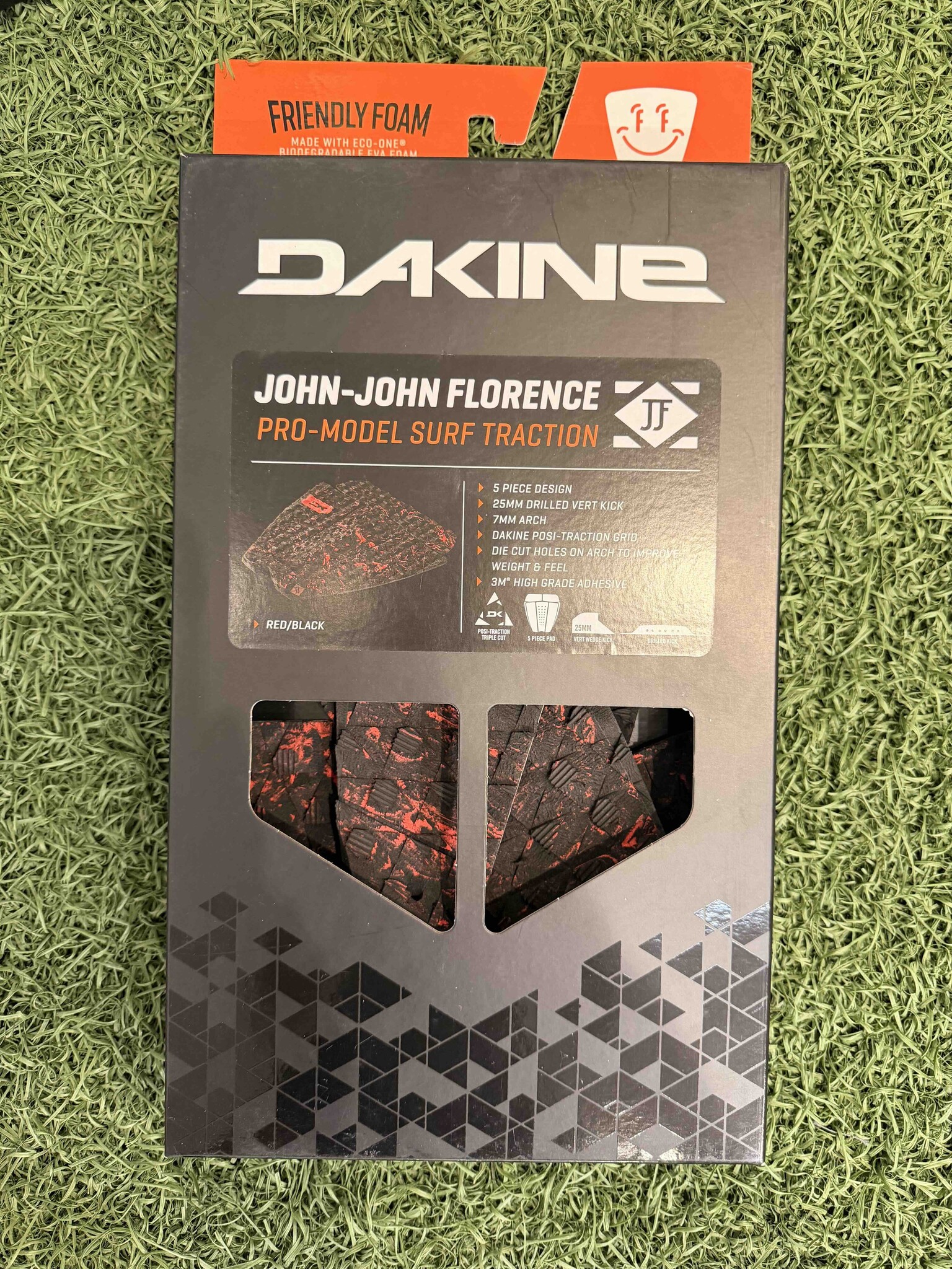 DAKINE / JOHN JOHN FLORENCE PRO SURF TRACTION PAD / RED-BLACK / OS