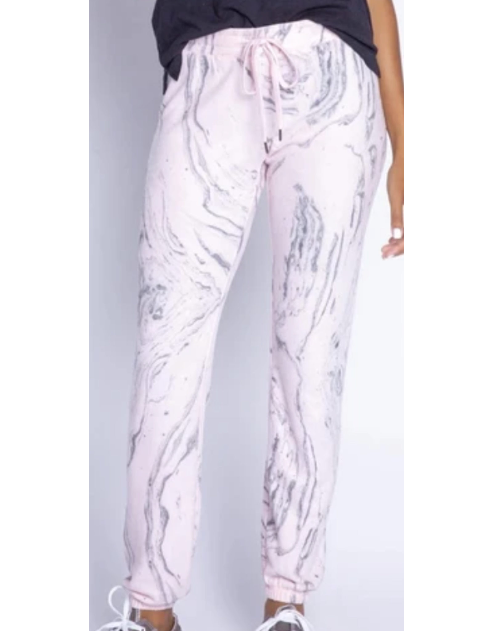 PJ Salvaje Pink Marble Pants - Groove