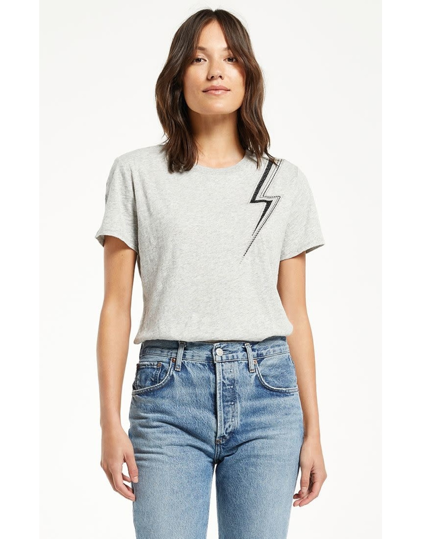 Z supply ZS Embroidered Bolt Tee