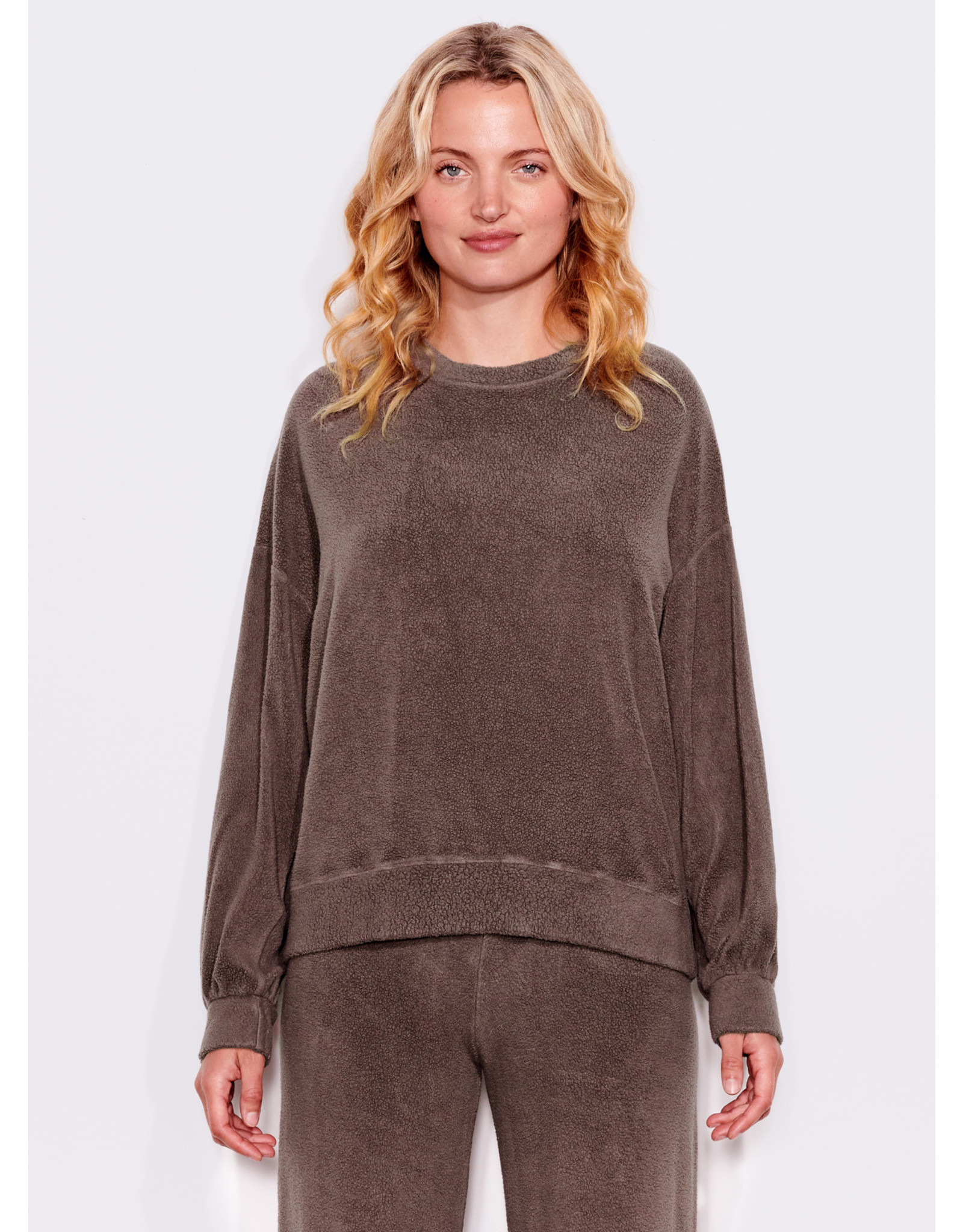 Sundry sundry faux sweatshirt