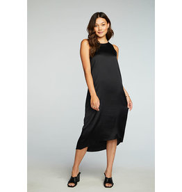 Chaser Chaser Stretch Silky HiLo Midi Dress