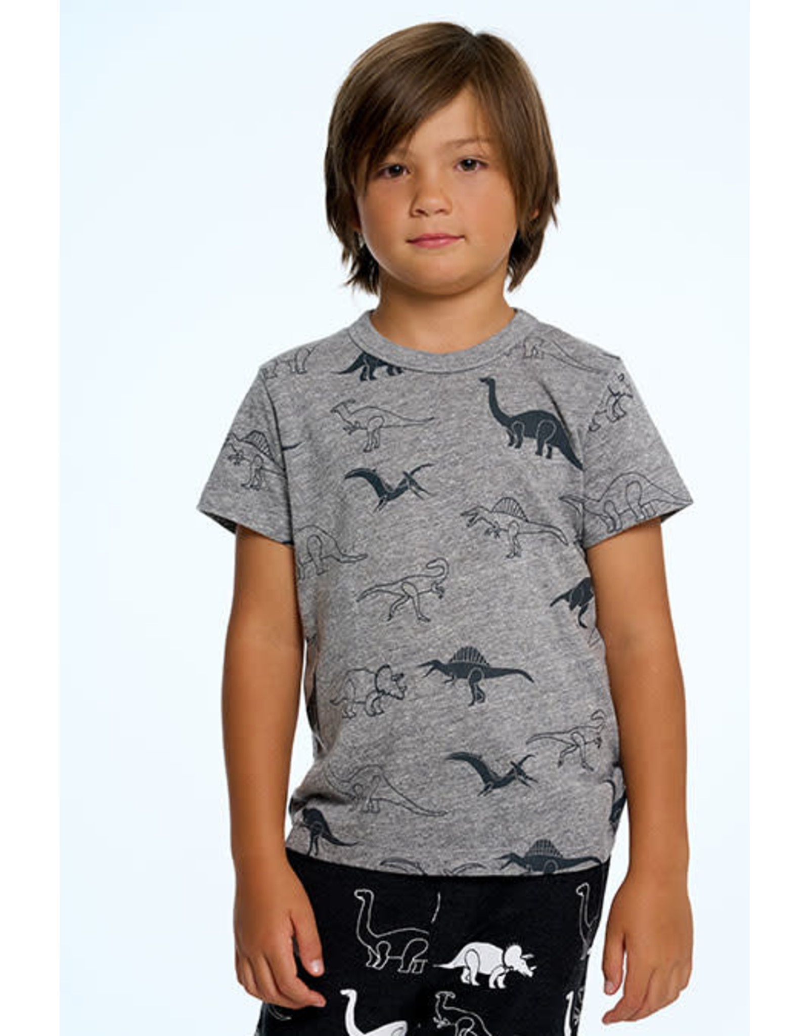 Chaser Chaser Boys Dino Crew Tee