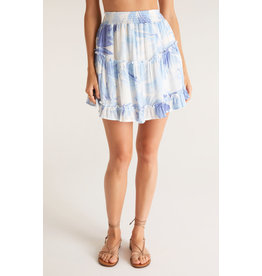 Z supply ZS Amari Watercolor Leaf Skirt