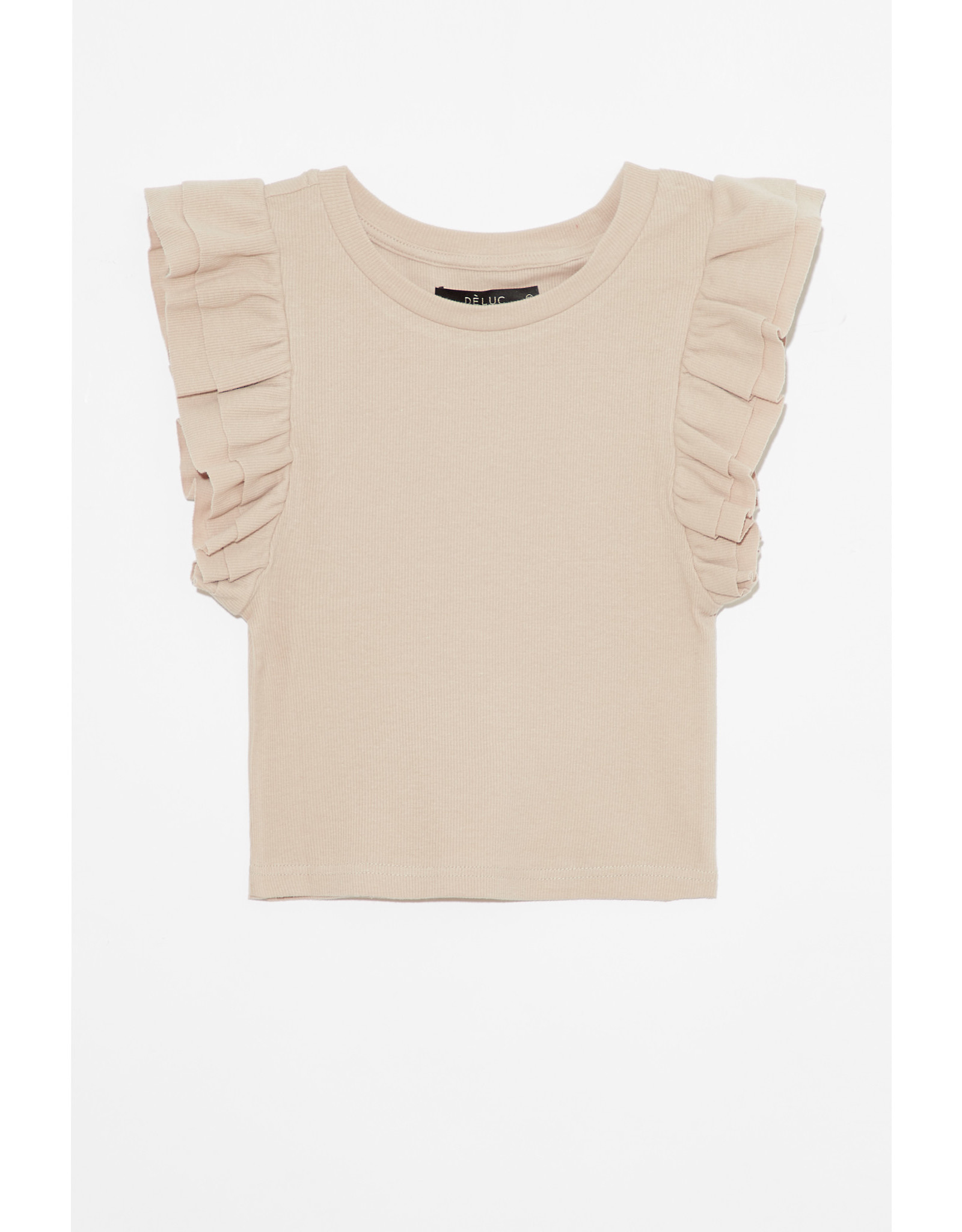 Deluc Deluc Zayn Ruffle Rib Tee