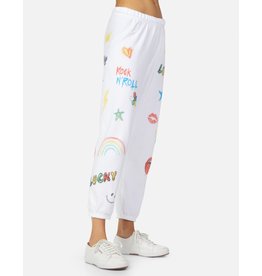 lauren moshi LM Alana Doodle Elements Pant