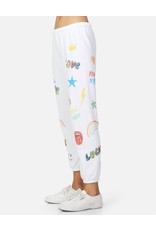 lauren moshi LM Alana Doodle Elements Pant