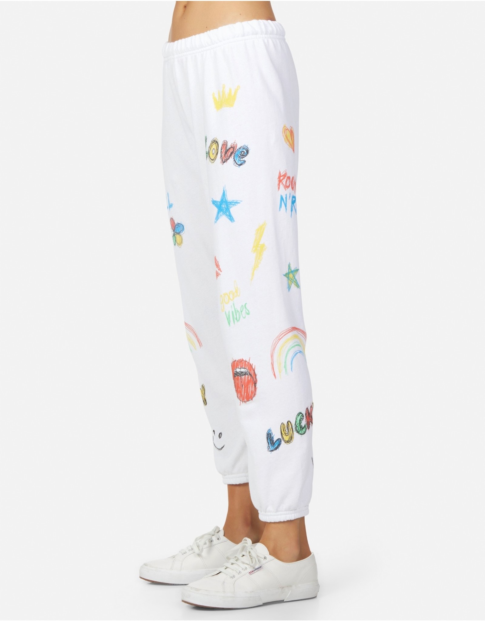 lauren moshi LM Alana Doodle Elements Pant