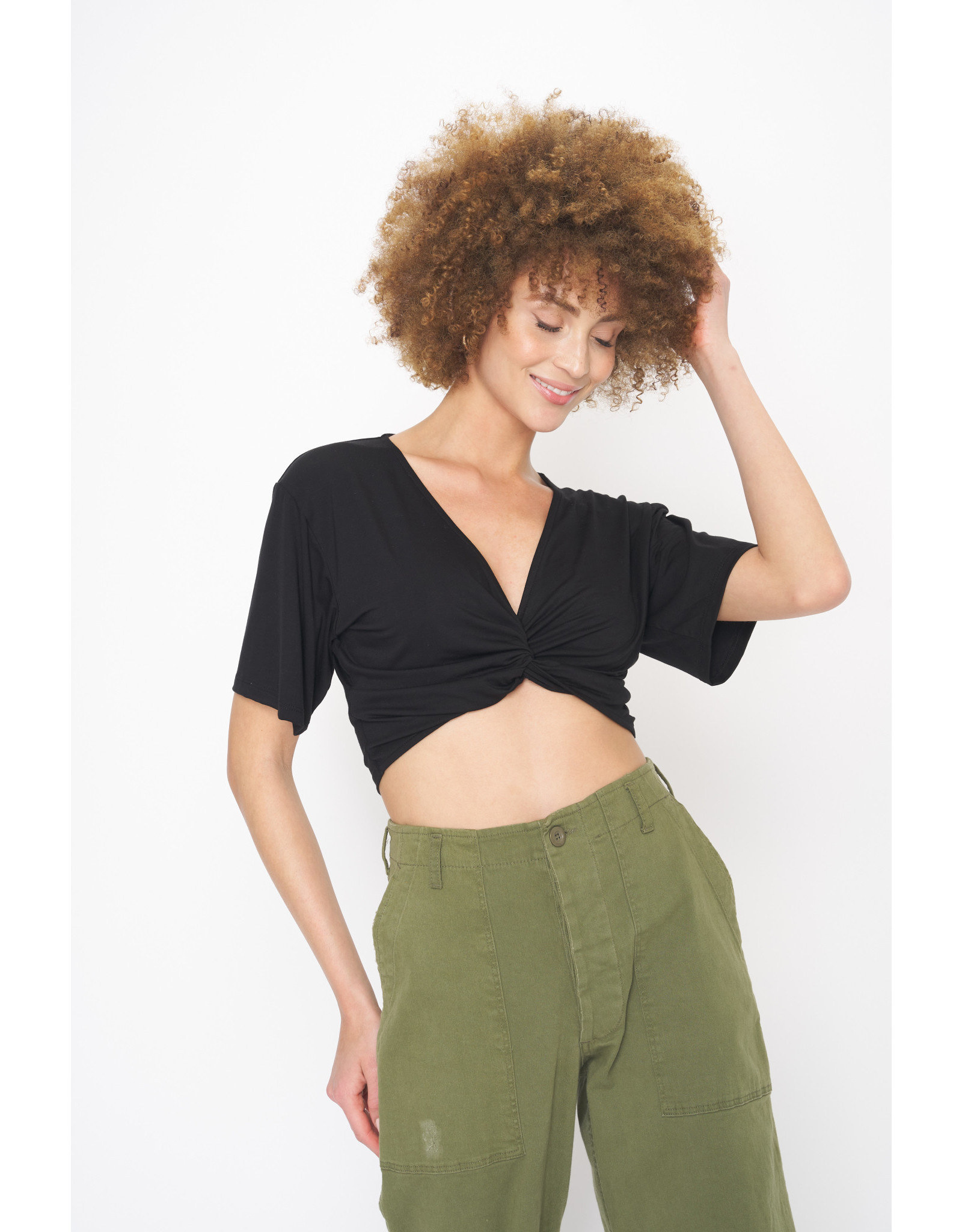 project social tee PST Easy Breezy Cropped Tee