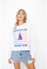 project social tee PST Manhattan Sailing Club Pull Over