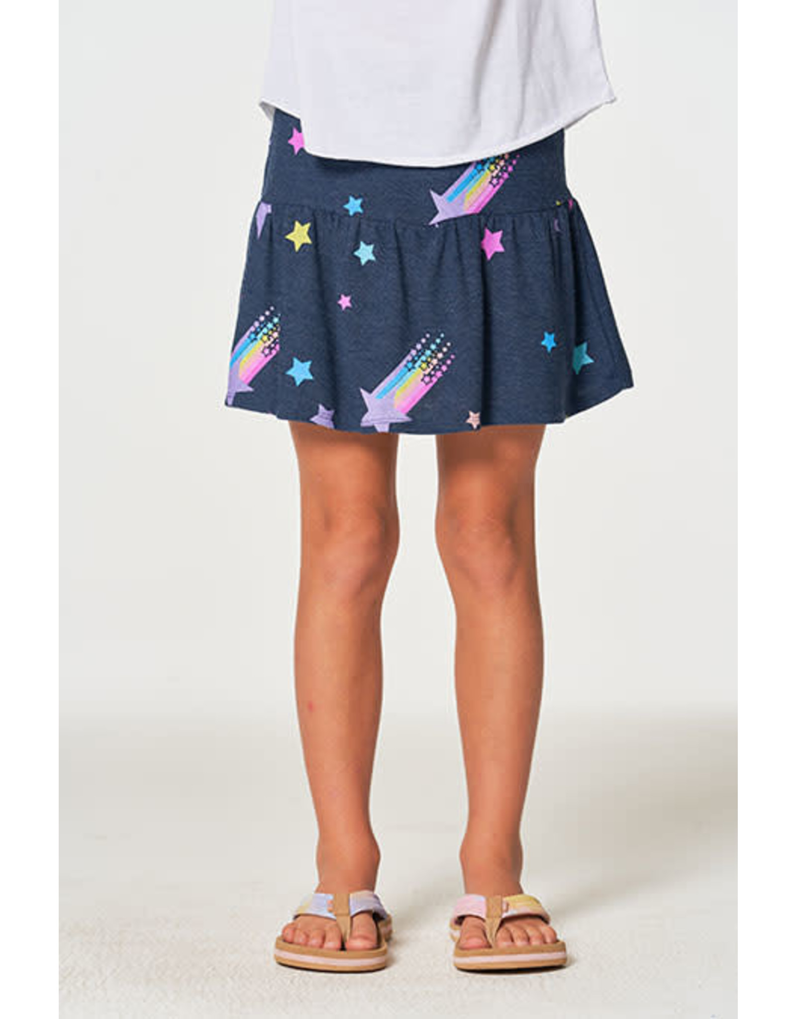 Chaser Chaser Girls Shooting Star Rainbow Skort