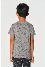 Chaser Chaser Boys Dino Drawings Tee