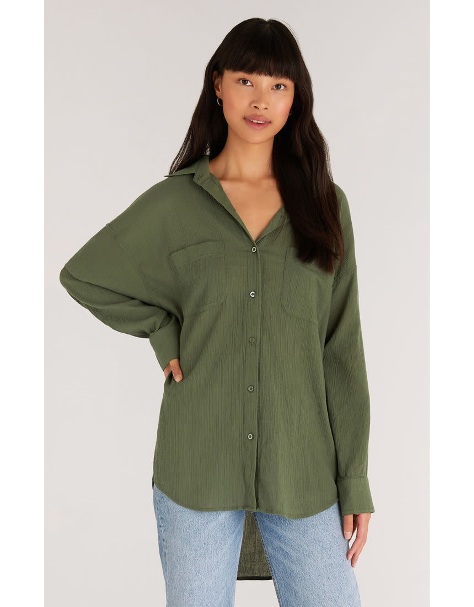 Z supply ZS Lalo Button Up Top