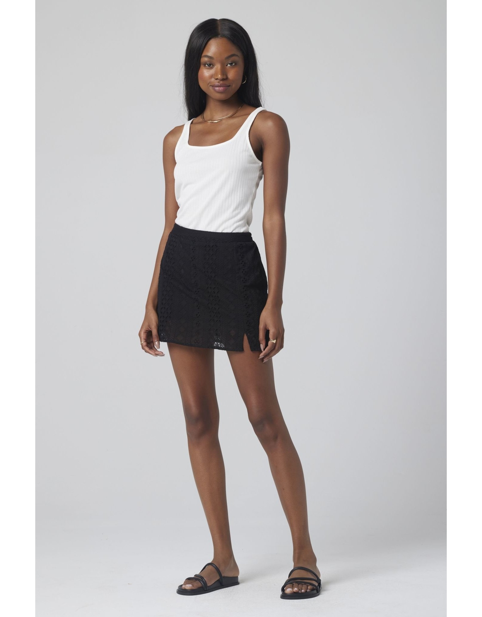 Saltwater luxe SWL Beaded Mini Skirt