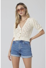 Saltwater luxe SWL Short Sleeve Knit Cardigan
