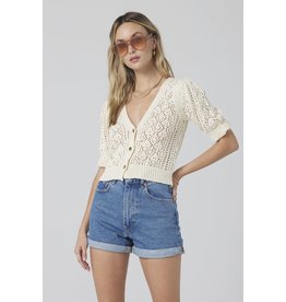Saltwater luxe SWL Short Sleeve Knit Cardigan