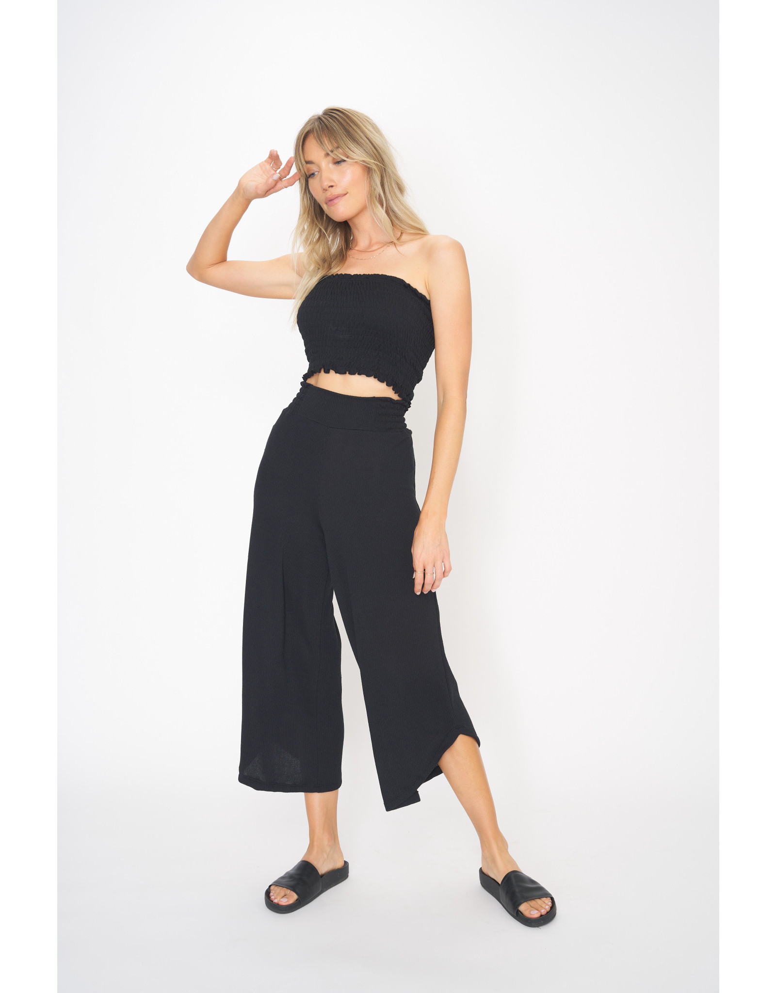 project social tee PST Falling For You Wide Leg Pant