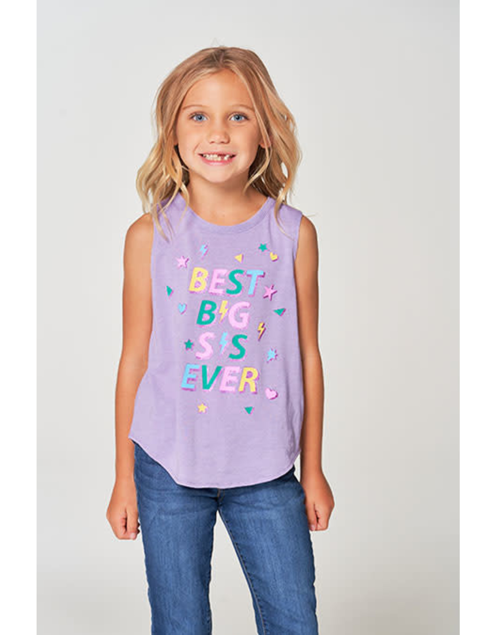 Chaser Chaser Girls Best Big Sis Tee