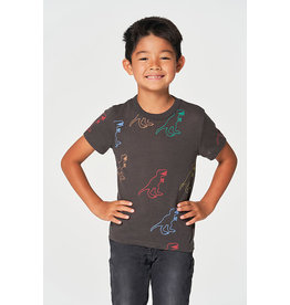 Chaser Chaser Boys Muti Color Dino Tee