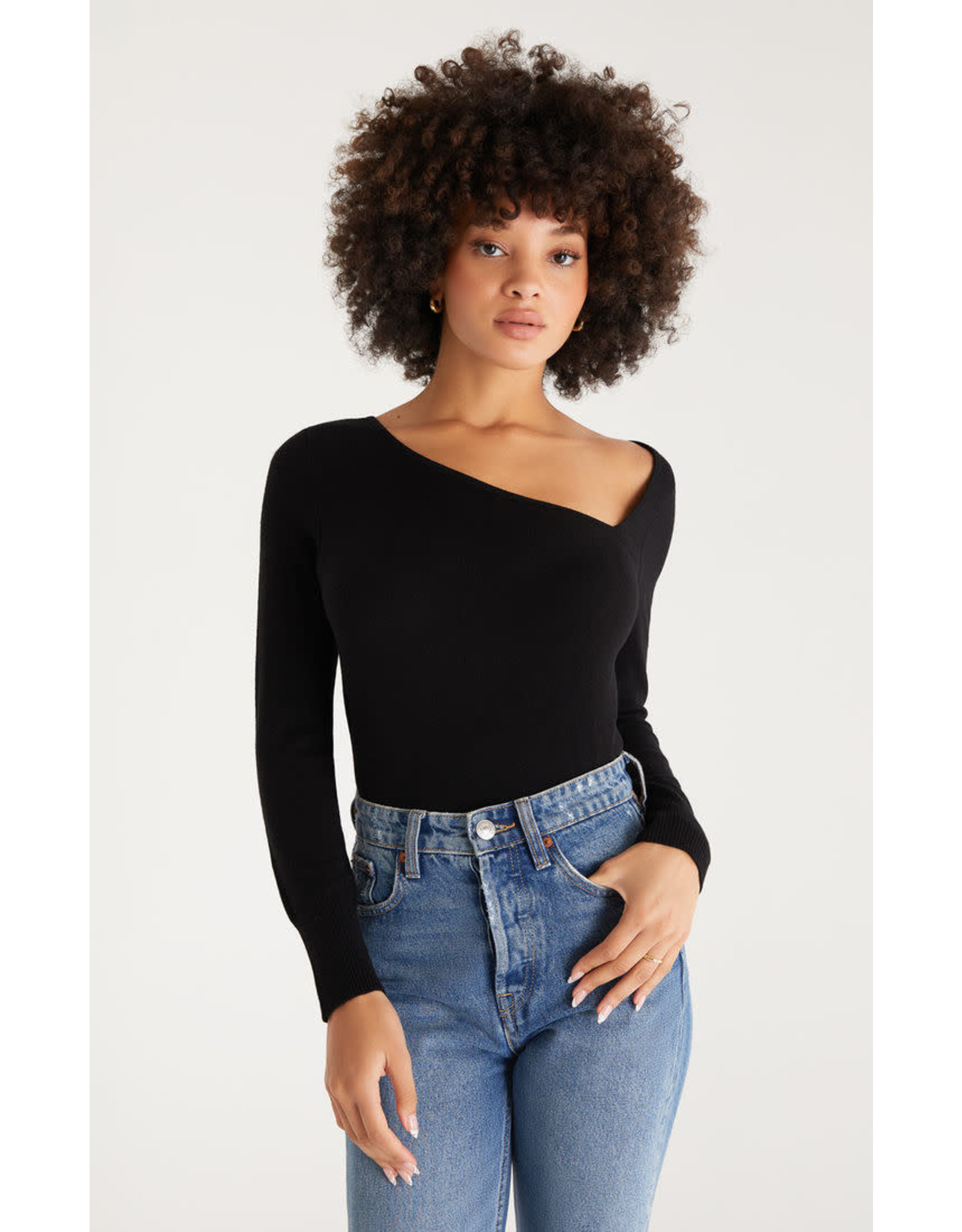 ZS Karlie Asymmetrical Sweater - Groove