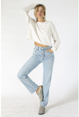 PeRFECT WHITE TEE PWT Mazzy Crop Long Sleeve Tee