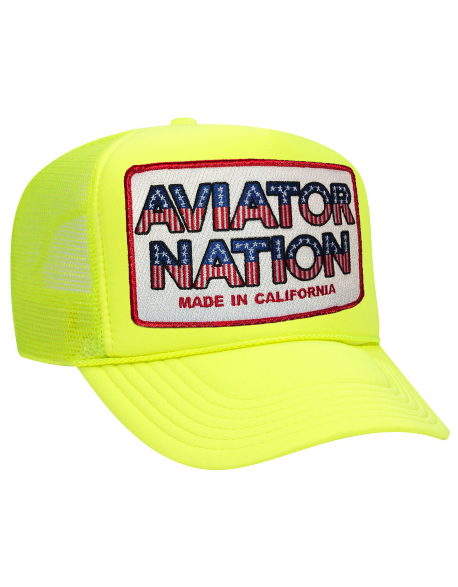 Aviator Nation AVN Patriotic Low Rise Trucker