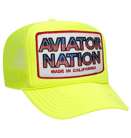 Aviator Nation AVN Patriotic Low Rise Trucker