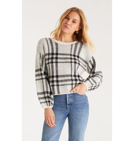 Z supply ZS Solange Plaid Sweater