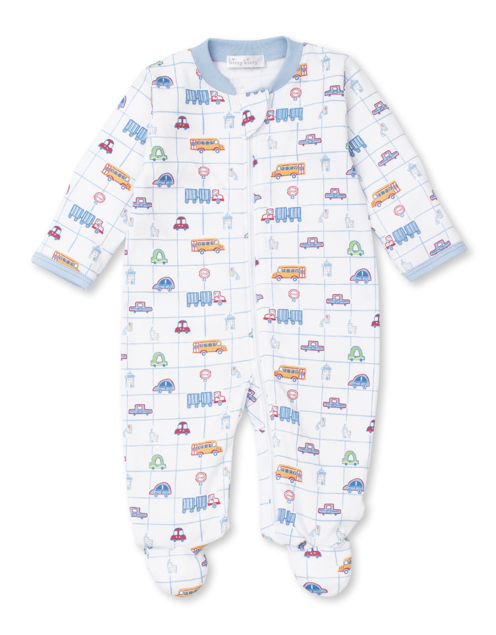 KISSY KISSY KK Zipper Footie - Round About Town