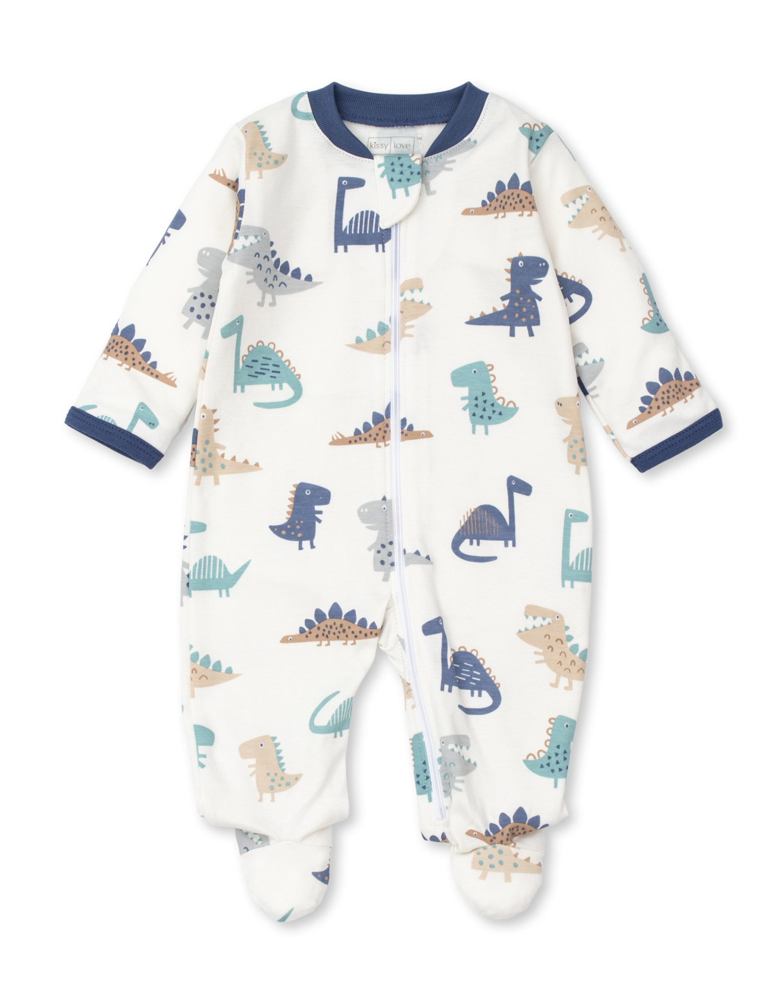 KISSY KISSY KK Zipper Footie - Dino Den