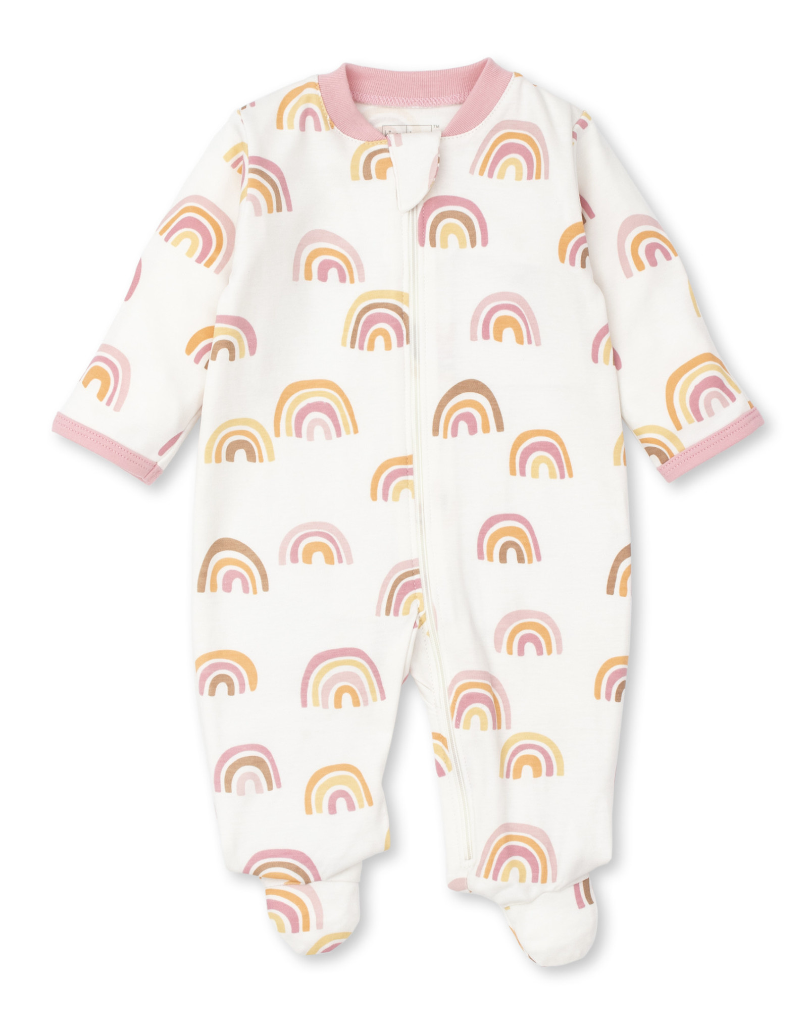 KISSY KISSY KK Zipper Footie - Under the Rnbw