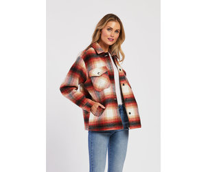 Kero　IRENE Shadow Plaid Jacket Kero IRENE Shadow Plaid Jacket Norah Plaid Jacket