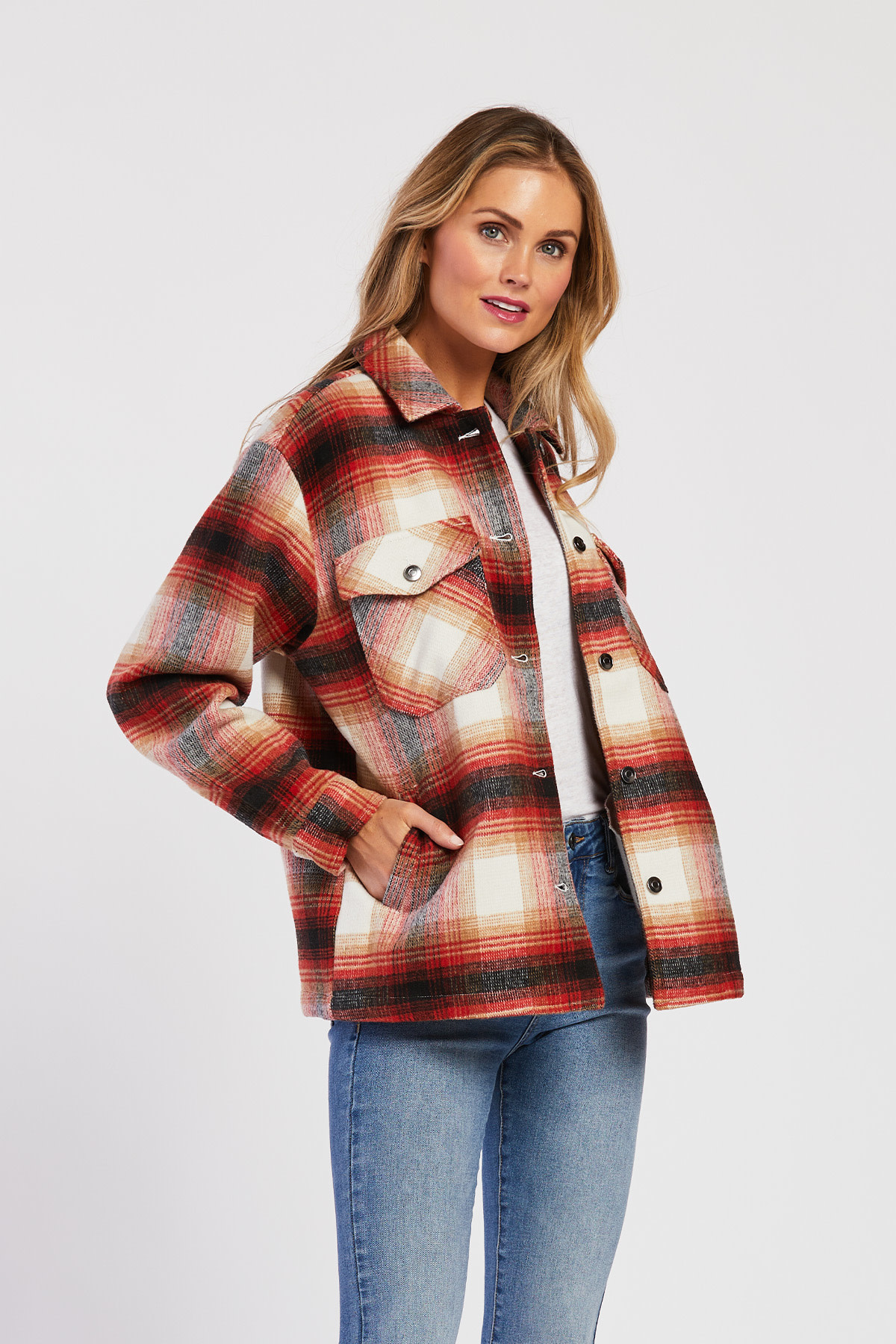VH Sheryl Plaid Jacket - Groove