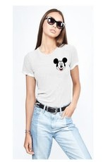 lauren moshi LM Limp Mickey Mouse Patch Tee