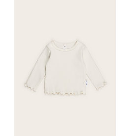 Huxbaby HXB Girls Almond Milk Rip LS Tee