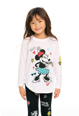 Chaser CHSR Girls Rad Minnie Mouse LS Tee