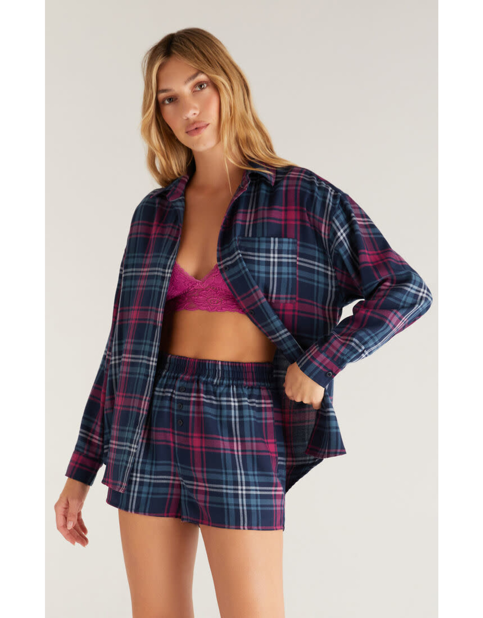 Z supply ZS Road Trip Plaid Shirt